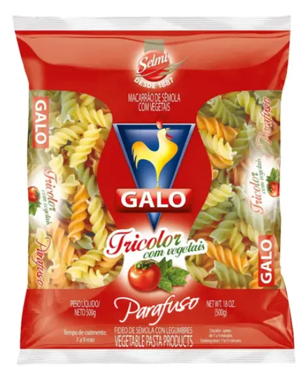 Tri-Color Pasta - Galo "R
